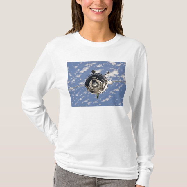 Soyuz TMA-01M-rymdfarkosten T-shirt (Framsida)
