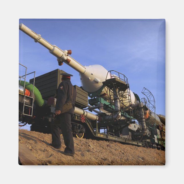 Soyuz TMA-13-rymdfarkosten 3 Magnet (Framsidan)