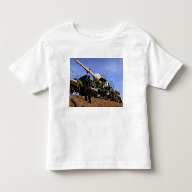 Soyuz TMA-13-rymdfarkosten 3 Tee Shirt (Framsida)
