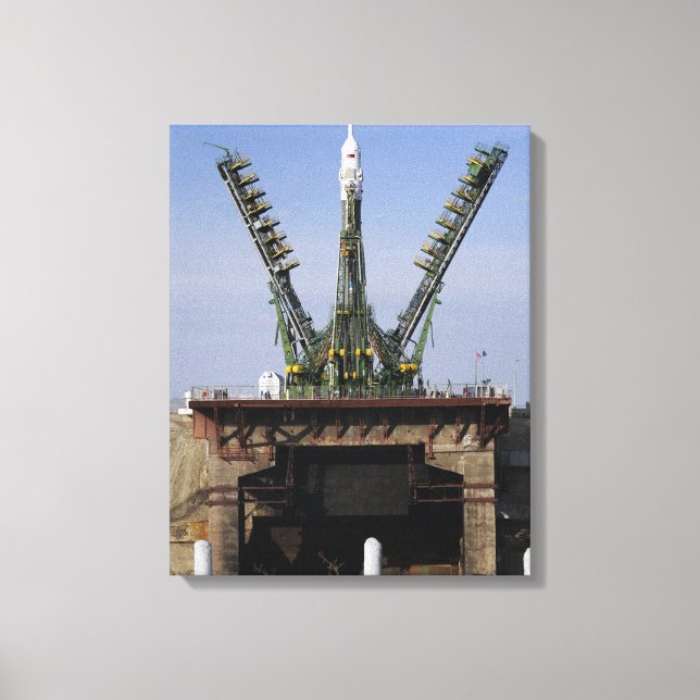 Soyuz TMA-13-rymdfarkosten Canvastryck (Framsida)