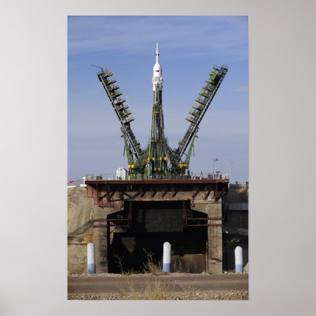 Soyuz TMA-13-rymdfarkosten Poster (Framsidan)