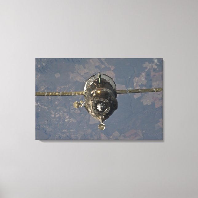 Soyuz TMA-19-rymdfarkosten 2 Canvastryck (Framsida)
