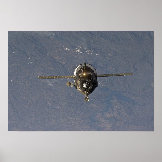 Soyuz TMA-19-rymdfarkosten Poster (Framsidan)
