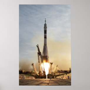 Soyuz TMA-5-lansering Poster rymdskepp
