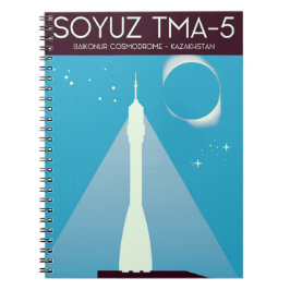 Soyuz TMA-5 Space Art Anteckningsbok