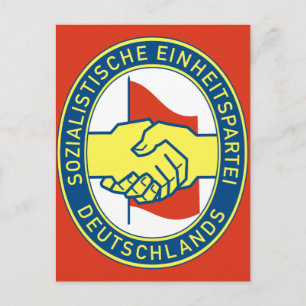 Sozialistische Einheitspartei Deutschlands Vykort