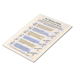 Sozialphobie Handout Psychoedukation Anteckningsblock