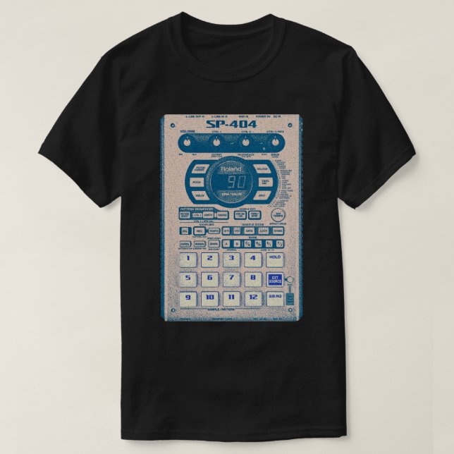 SP404-exempeldesign T Shirt (Design framsida)