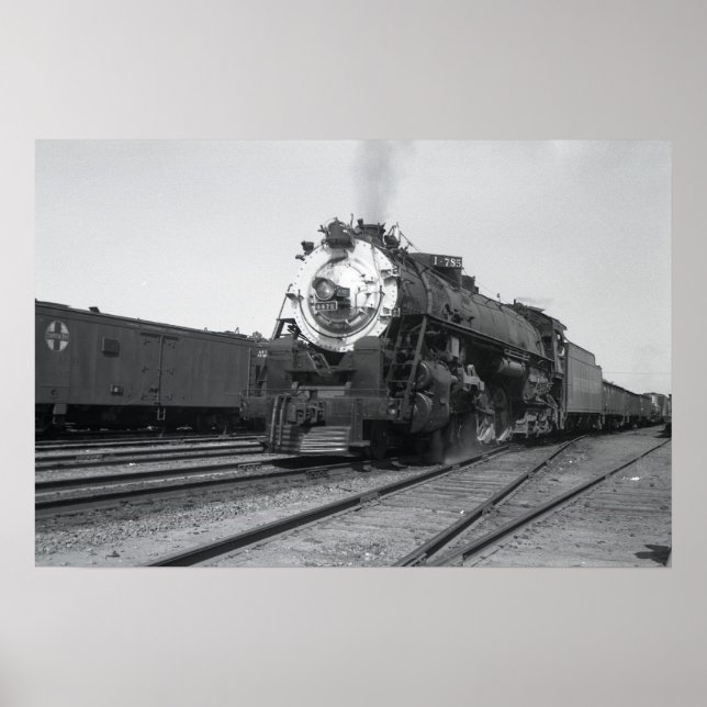 SP 4475, svart och vit fotoPoster Poster (Framsidan)