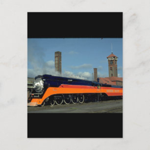 SP 4-8-4 "Daylight"-lokomotiv #4449_Tåg Vykort