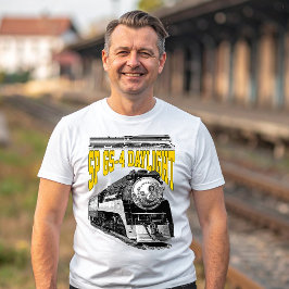 SP GS-4 Dagstjénlok 4449 Ånglokomotiv T Shirt