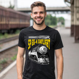 SP GS-4 Daylight Steam Locomotive. 4449 Train T Shirt