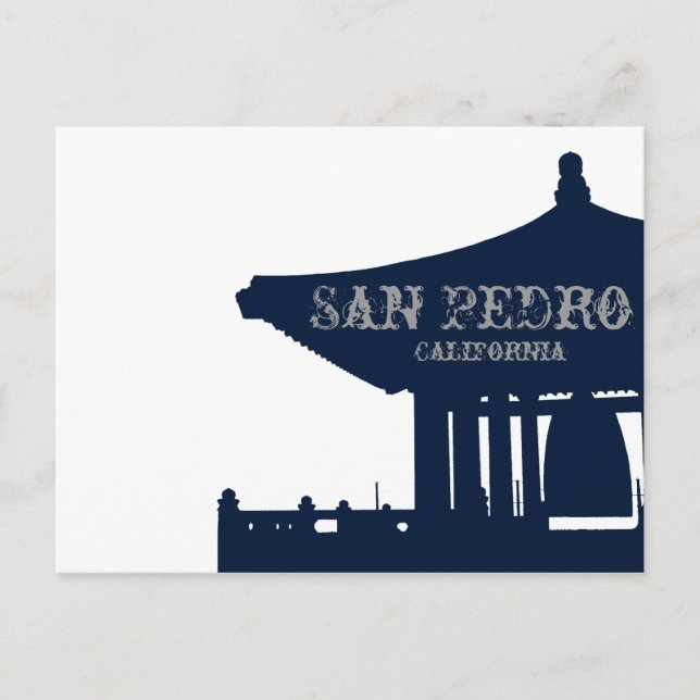 Sp-vänskap sätta en klocka på vykortet vykort (Framsida)