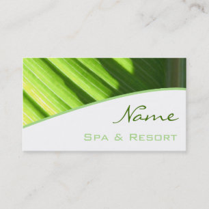 Spa-Affärskort Visitkort