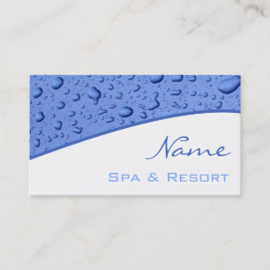 Spa-Affärskort Visitkort