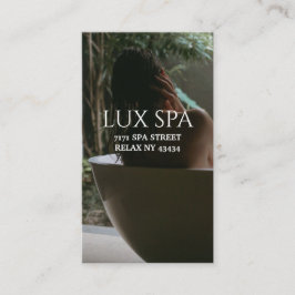 Spa-Affärskort Visitkort