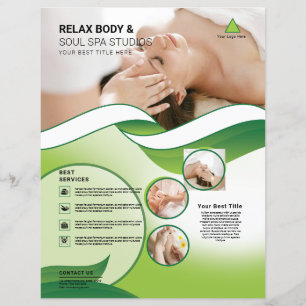 Spa & Beauty Care Salong Flyer
