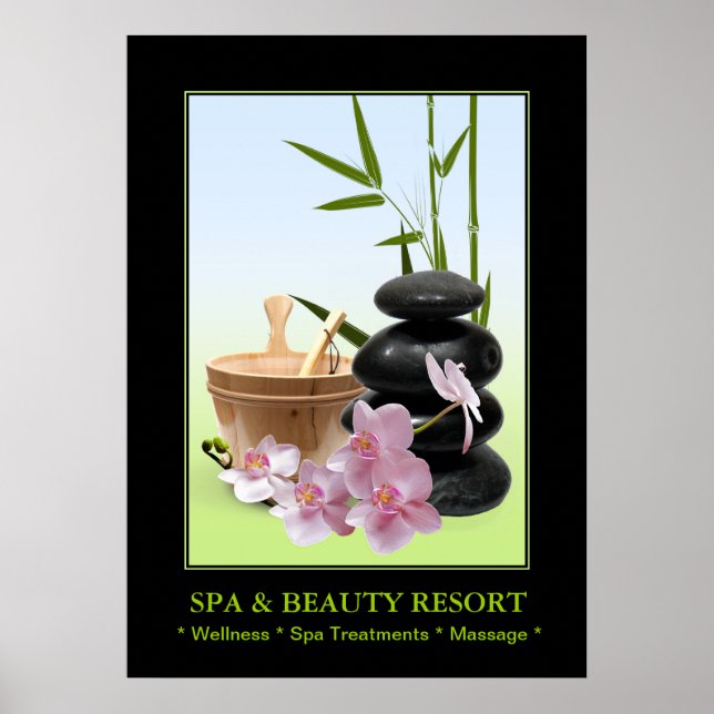 SPA & Beauty Resort Poster (Framsidan)