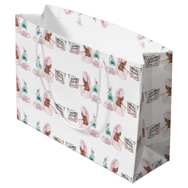 Spa Birthday Sleepover Pamper Födelsedagsfest (Baksidan Vinklad)