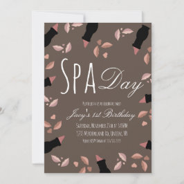 Spa-dag Earthy Tone Läpp Flicka Dam Födelsedag