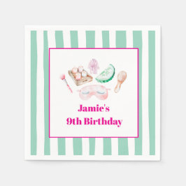 Spa Day Kid's Party Pappersservett