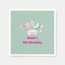 Spa Day Kid's Party Pappersservett