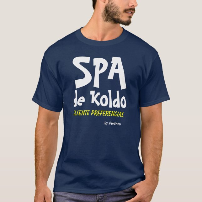 SPA de Koldo Tee Shirt (Framsida)