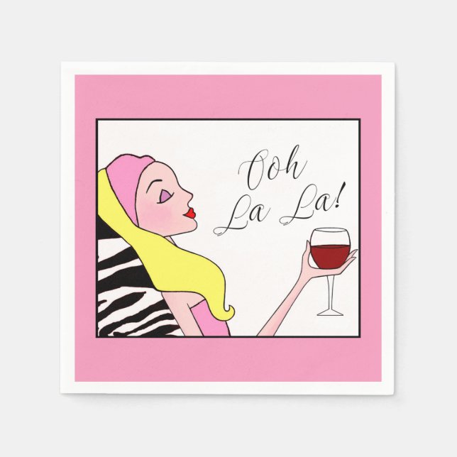 ’Spa’ Diva Pappersservett (Framsidan)