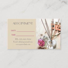 SPA Essential Oil Massage AromaTherapi Möte Tidsbeställning Kort