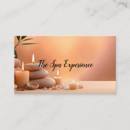 SPA EXPERIENCE BUSINESS CARD VISITKORT