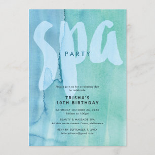 Spa-fest Inbjudningar