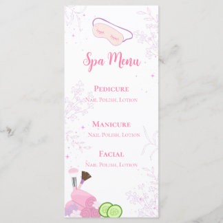 Spa-festmeny Meny