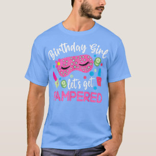 Spa-Födelsedagsfest för flickor som Låt oss Pa T Shirt