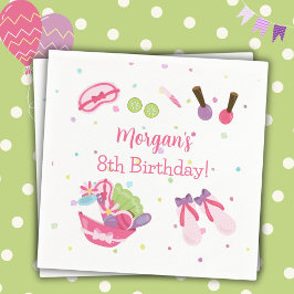 Spa-Födelsedagsfest Pappersservett