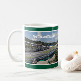 Spa-Francorchamps F1 Race Circuit, Belgium Kaffemugg