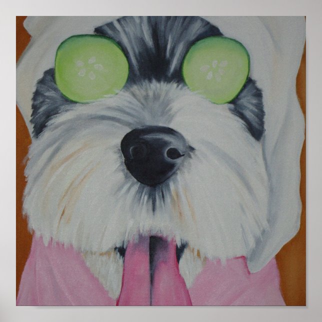 Spa Hund Poster (Framsidan)