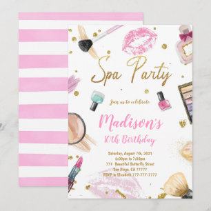 SpA-inbjudan på födelsedagen i Party Inbjudningar