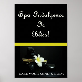 Spa Indulgence är Bliss Poster
