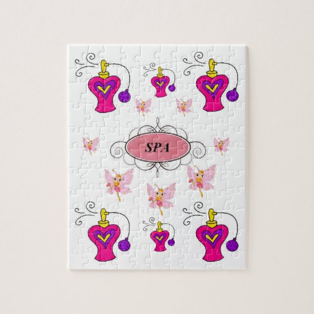 Spa Jigszle Puzzle Pussel (Vertikal)