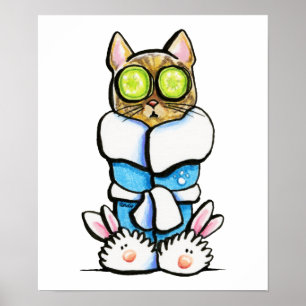 Spa Kattunge Poster