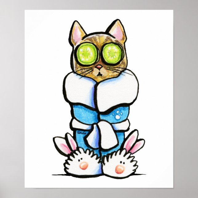 Spa Kattunge Poster (Framsidan)