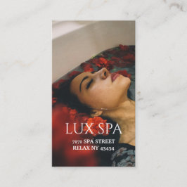 Spa-kort Visitkort