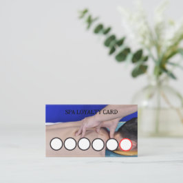 SPA LOYALTY CARD VISITKORT