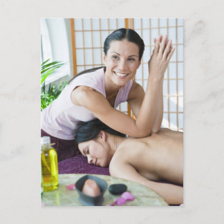 Spa-massage 2 vykort