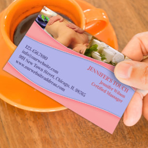 Spa Massage Business Card Visitkort