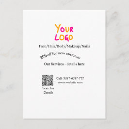 Spa massage salon discount offer services contact  vykort