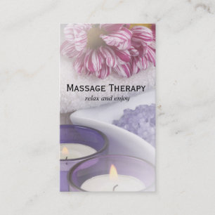 Spa massterapi visitkort