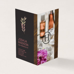 Spa Monogram Humalistiska läkemedel Visitkort