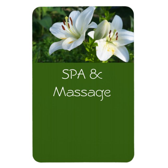 SPA och massage Magnet (Vertikal)