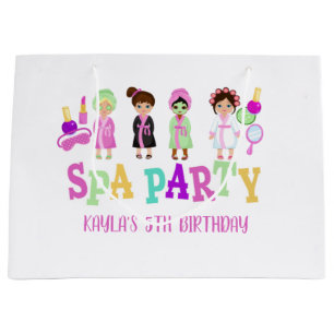 Spa Party Gift Bag - Flickor